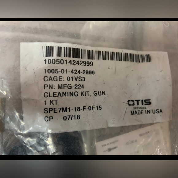 Otis Cleaning Kit, Gun  Military Version NSN 1005-01-424-2999 - Picture 14 of 16